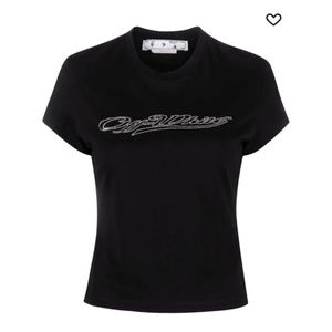 Off-white women's black  T-shirt